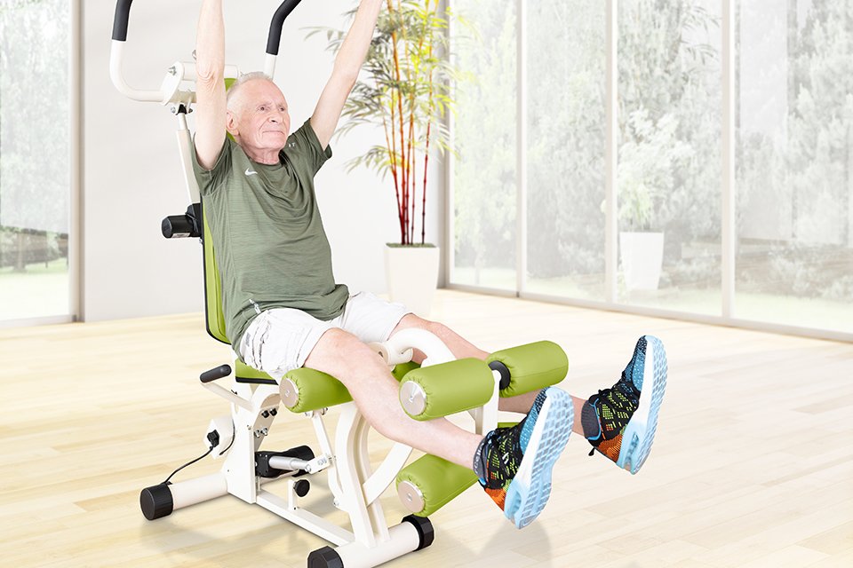 Eldergym senior fitness facility with Turtlegym equipment