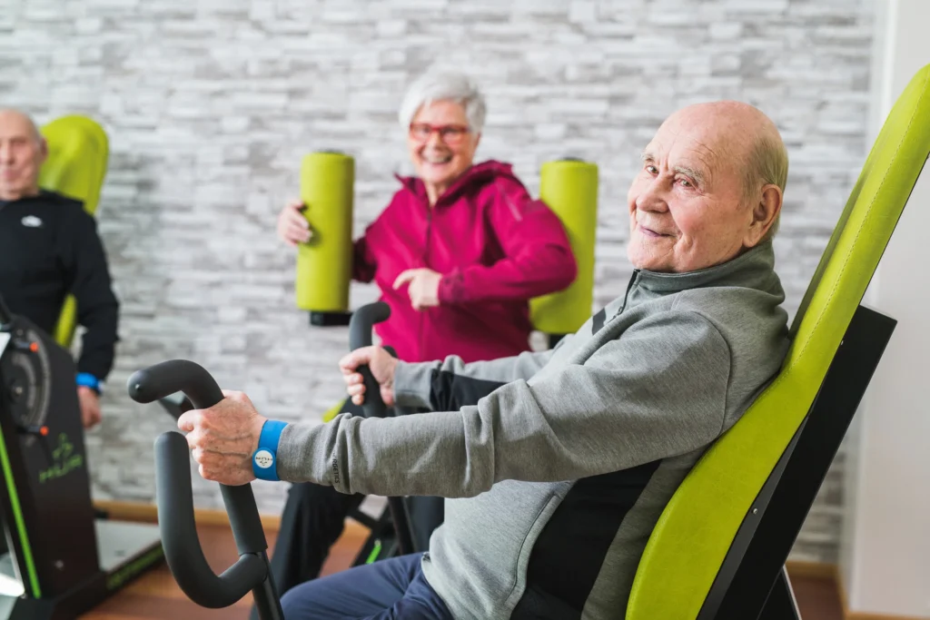 BGREEN sport furniture in healthcare facility setting